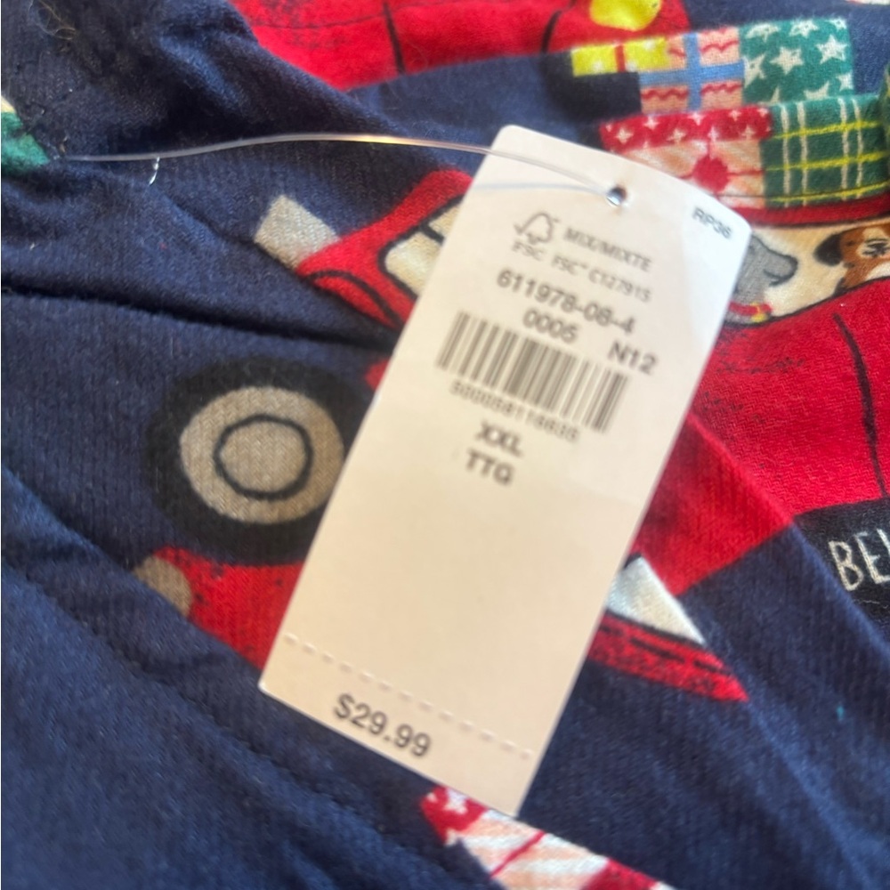Old Navy flannel pj pants size xxl NWT
